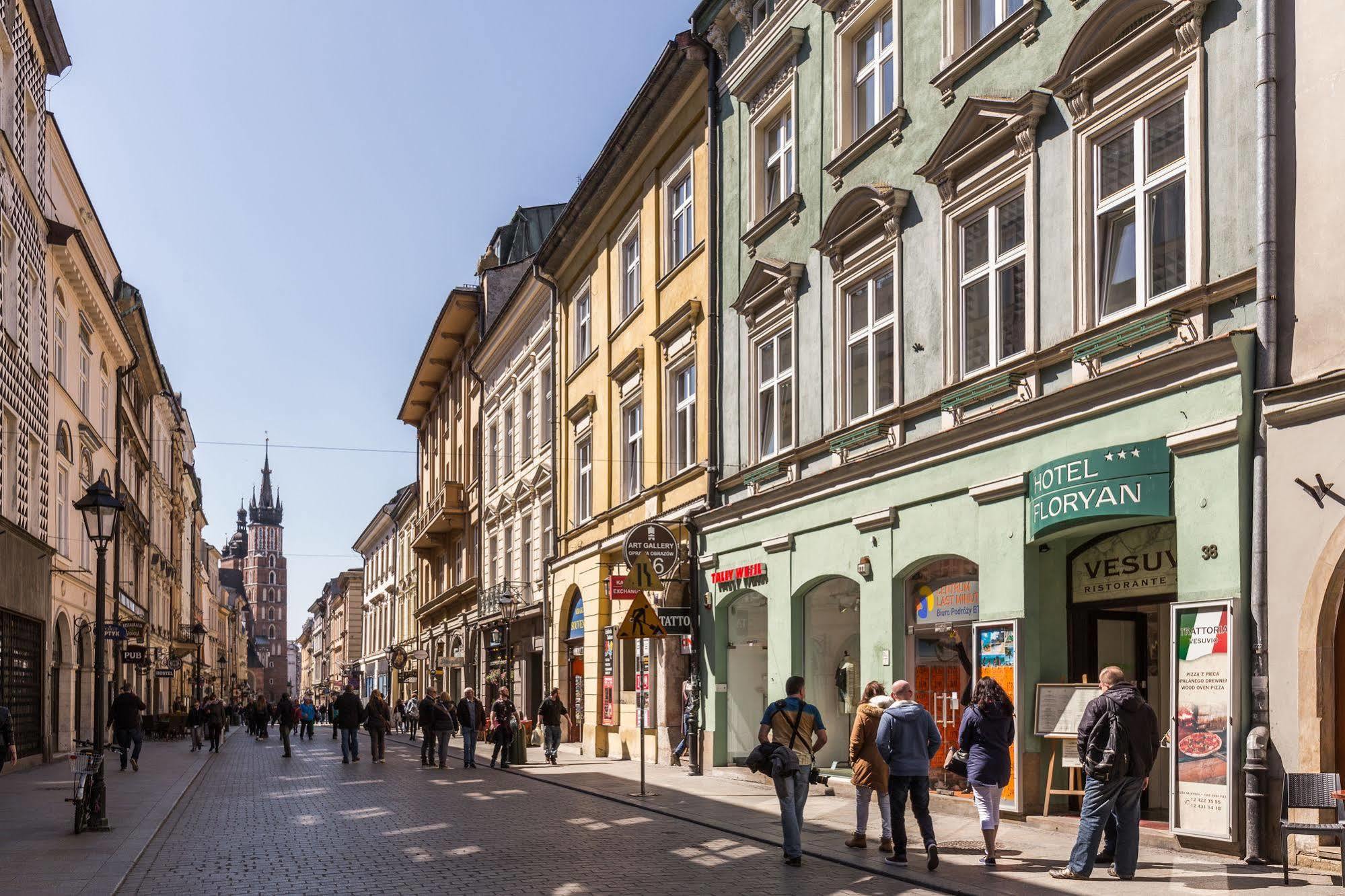Hotel Floryan Old Town Cracovia Exterior foto